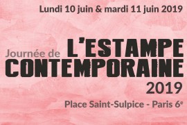 journées de l'estampe 2019 journées de l'estampe 2019