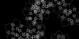 Processing - motif carrés aléatoire